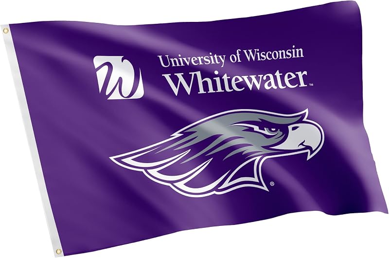 Bandera UWW Warhawks 3x5ft tela poliéster duradera