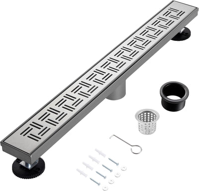 Desagüe ducha 48pulg níquel cepillado acero inox 304
