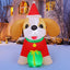 Inflable Navidad 1.5m Cavalier King Charles con LED para