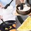 Set 6 Espátulas Silicona Antiadherentes para Hornear Negro