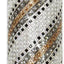 Vaso de acero inoxidable Jacqueline Kent con perlas múltiples