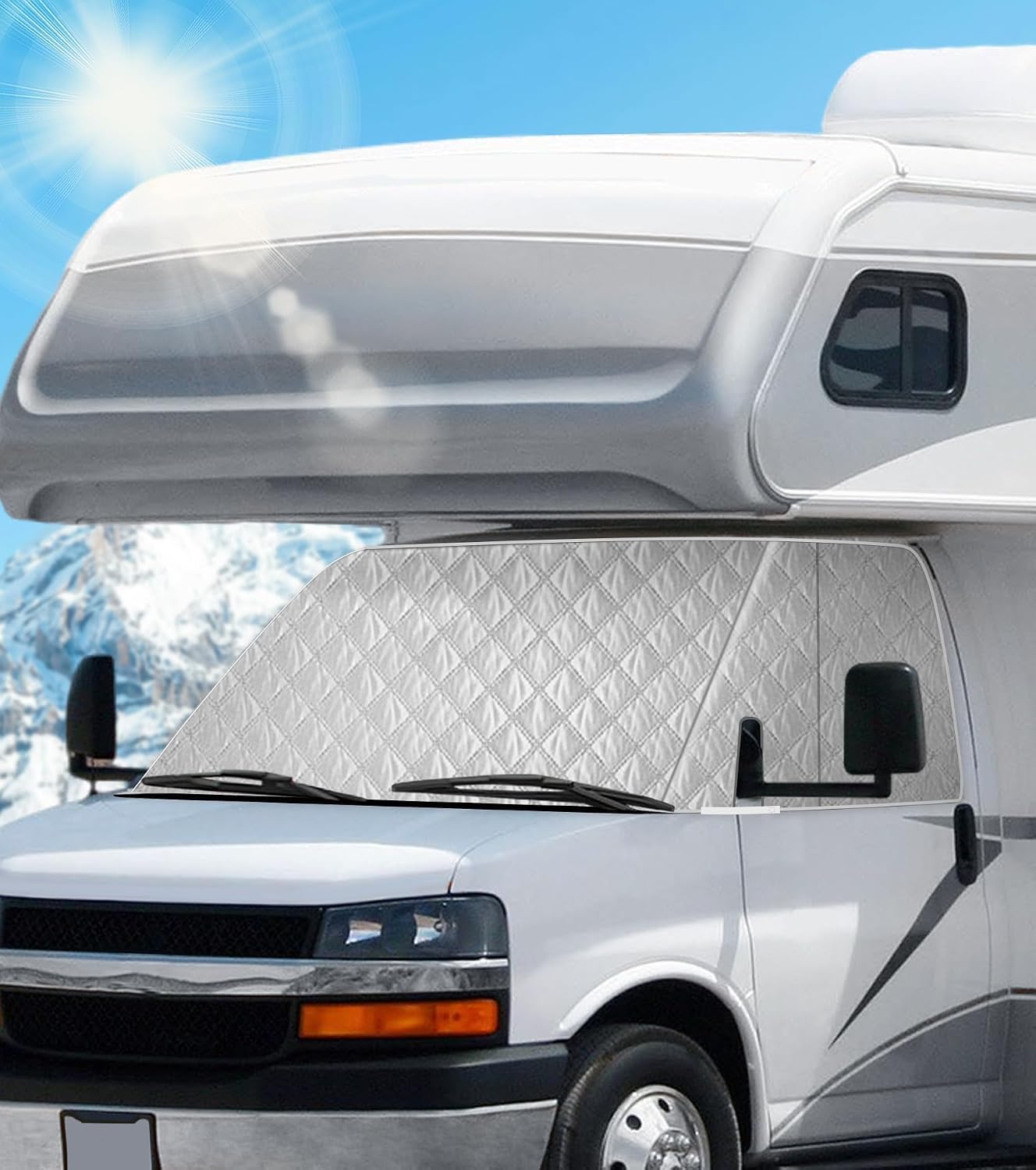 Cubierta parabrisas autocaravana Chevy 2001-2020 UV