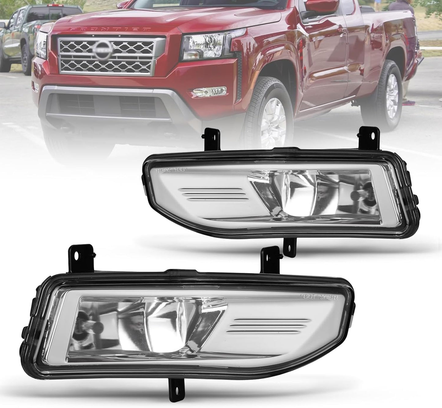 Luces antiniebla Nissan Frontier 22-25 1 par transparentes
