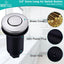 Kit interruptor aire acero inox níquel 3.6pulg UL
