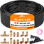 Accesorios aire DOT latón 3/8 con tubería PA12 32.8ft