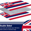 Bandera Hawái 3x5ft poliéster 3 capas latón