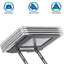 Soporte computadora portátil metal ajustable 10-15.6pulg gris