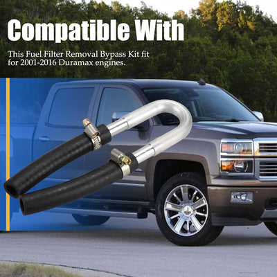 Kit derivación filtro combustible comp Duramax 01-16
