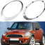 Anillo faro MINI Cooper 07-13 cromado 1 par