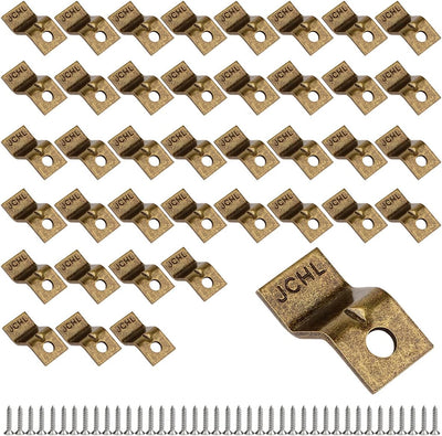 Sujetadores mesa bronce 40 pzas con s y conectores
