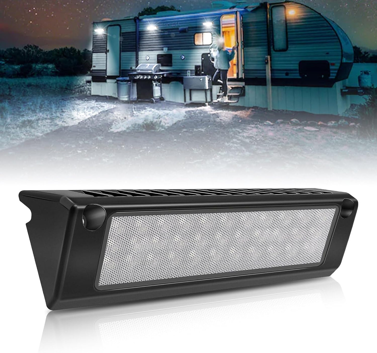 Lámpara LED inundación exterior 9" RV barco campista
