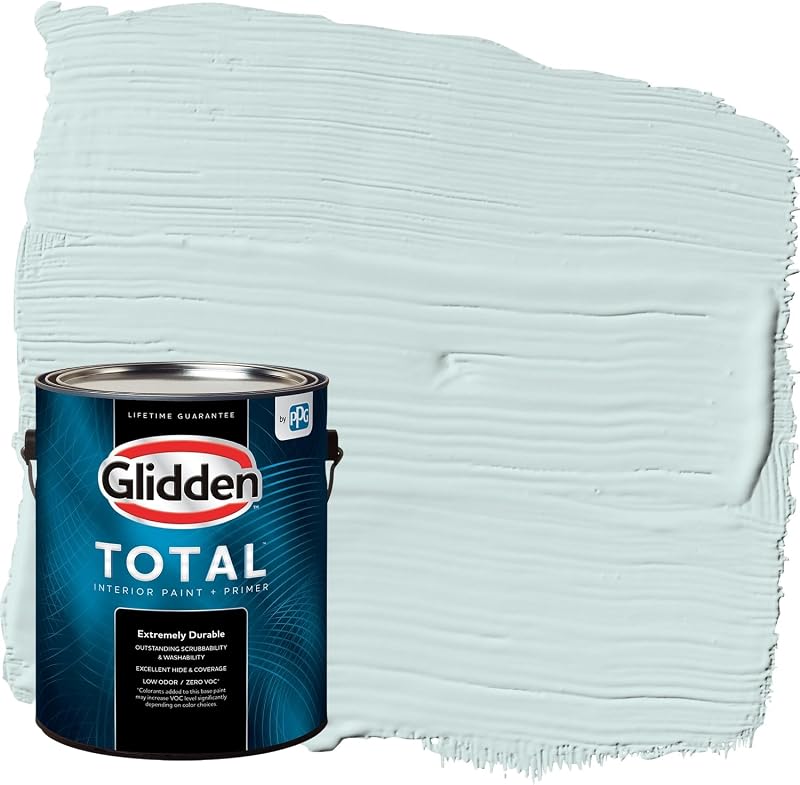 Pintura paredes interiores todo en uno azul semi-brillo 1gal