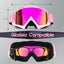 Gafas motocicleta antiembrollo UV para hombre y mujer