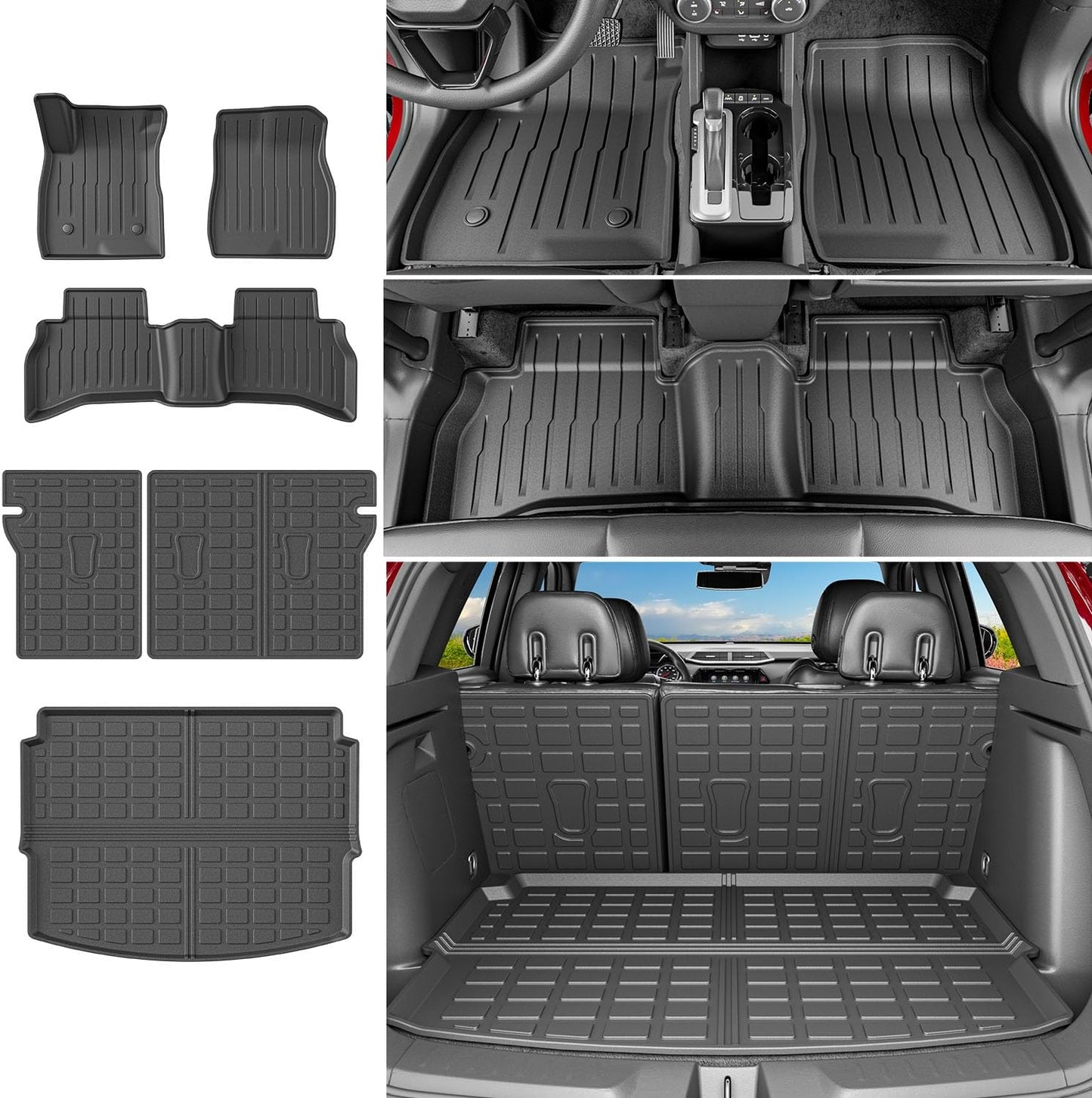 Alfombrilla piso maletero Chevy Trailblazer AWD 21-26 TPE