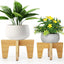 Soporte para plantas interior exterior banco decorativo