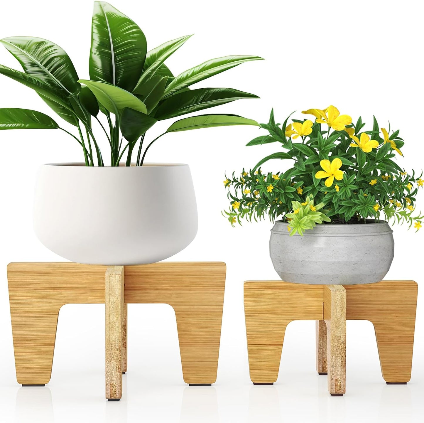 Soporte para plantas interior exterior banco decorativo