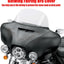 Funda cuero sintético para brasier Harley Electra Glide