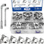 30 Pzas Abrazaderas Manguera 17-35mm Acero Inox 304