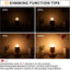 Bombilla LED Edison G40 3W equivalente 25W blanco