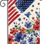 Bandera 4 de Julio 12x18pulg doble cara decoración patio