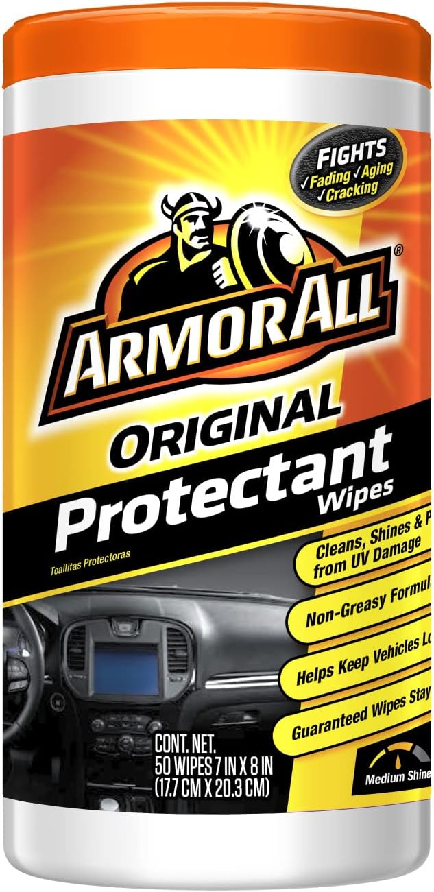 Toallitas protectoras interiores auto UV 50 uds