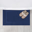 Set 2 Tapetes Baño Algodón 32x20pulg Azul Marino