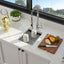 Fregadero barra 12x15" acero inox