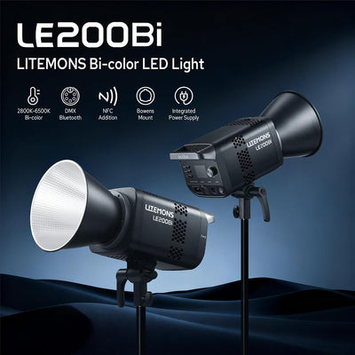 Luz LED bicolor 220W 57700Lux Bowens 11 efectos FX
