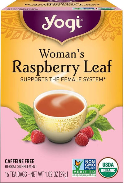 Té de frambuesa para mujer
