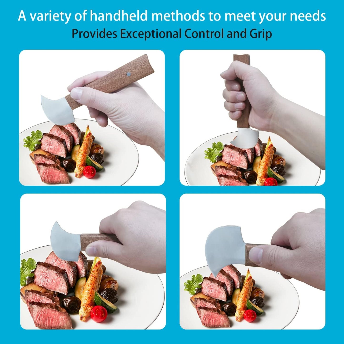 Cuchillo basculante una mano para cortar en lata y cuenco