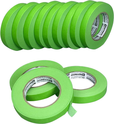 Cinta pintor automotriz verde 0.7pulg x60yd 12rollos