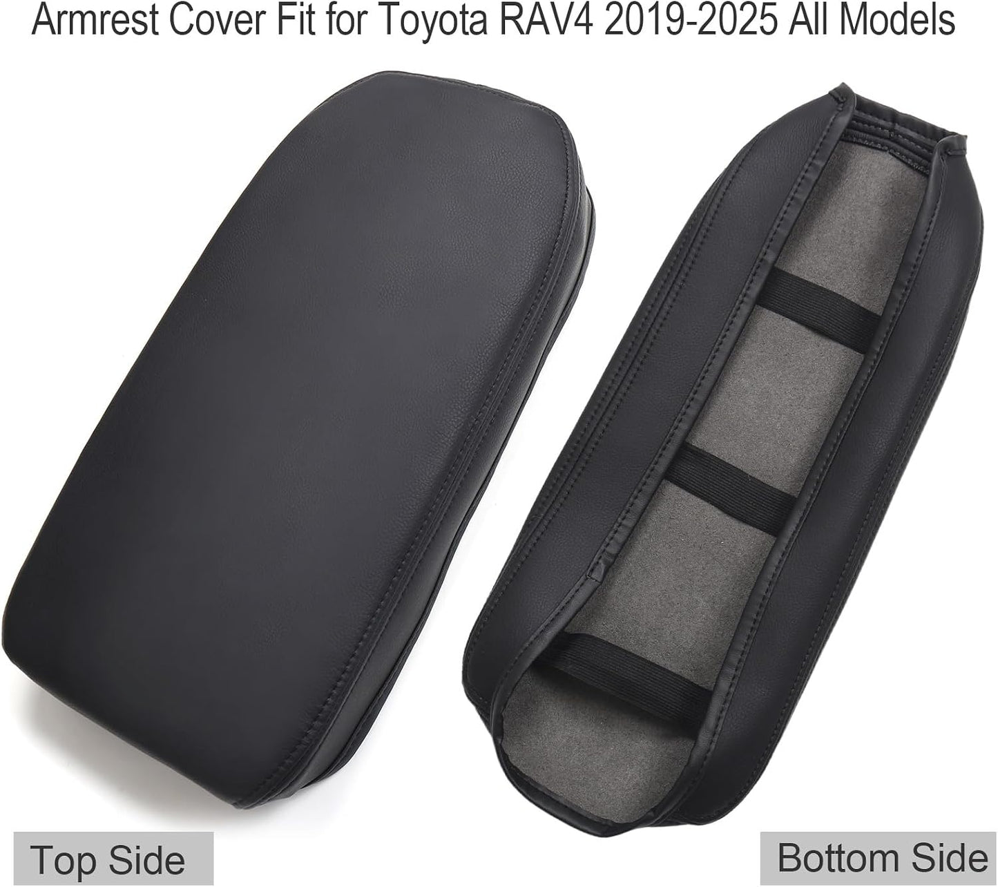 Funda reposabrazos RAV4 2019-25 con cepillo mini cuero