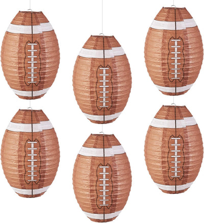 Linterna colgante fútbol americano 12pulg decoración