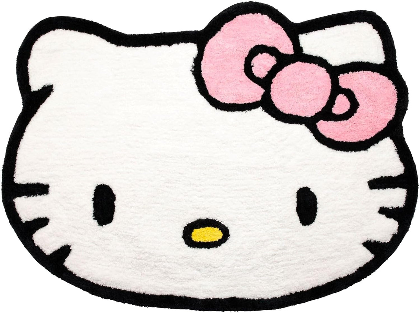 Alfombra Hello Kitty felpa blanca 4x3ft dormitorio sala