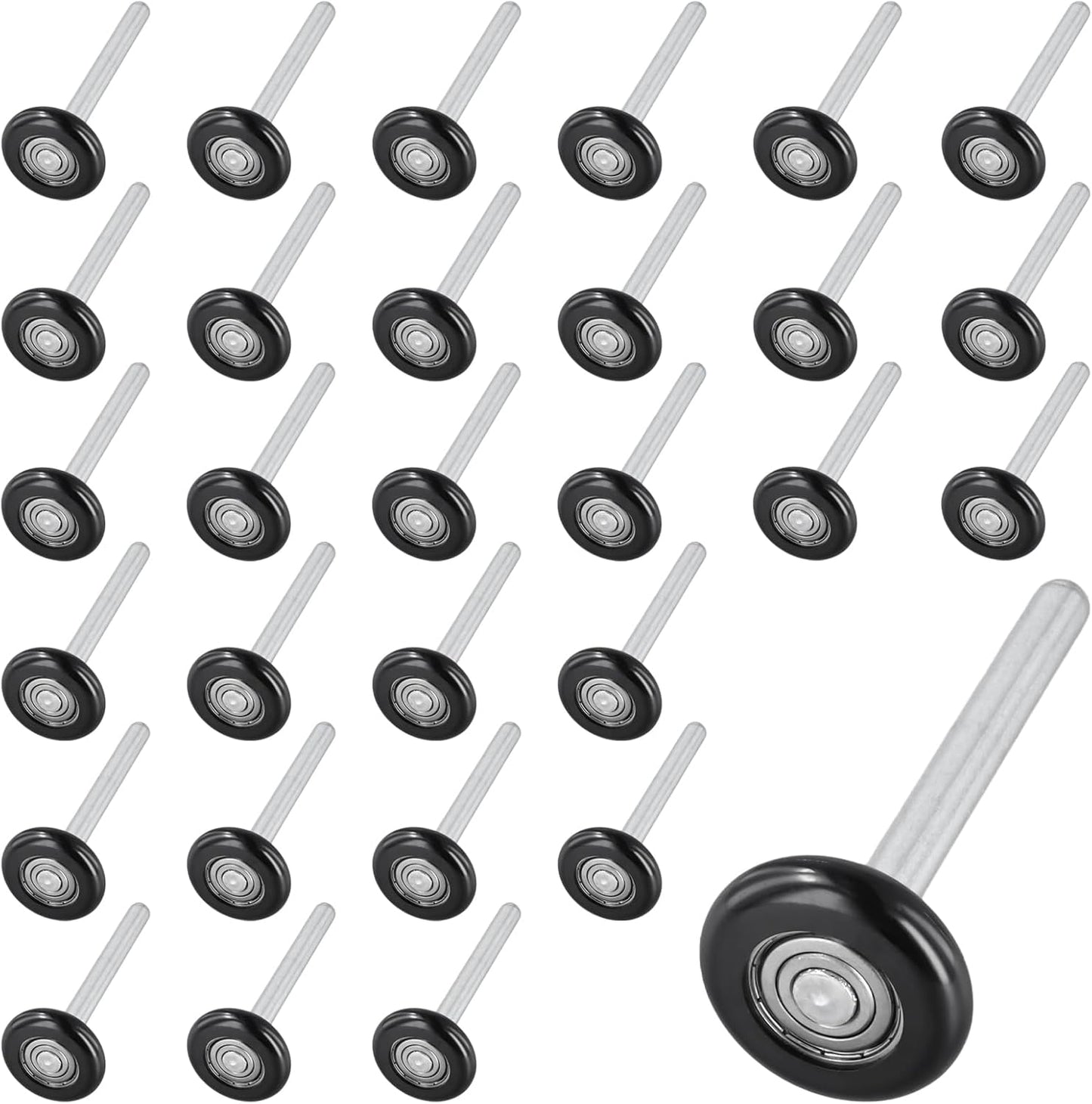 30 Rodillos Nailon 6200 para Puerta Garaje Silenciosos