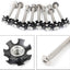 Set 8 Pzas Reparación Escalera Caravana Tuercas Acero Inox