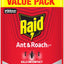 Spray Raid Ant Roach Killer sin fragancia 17.5oz pack 2