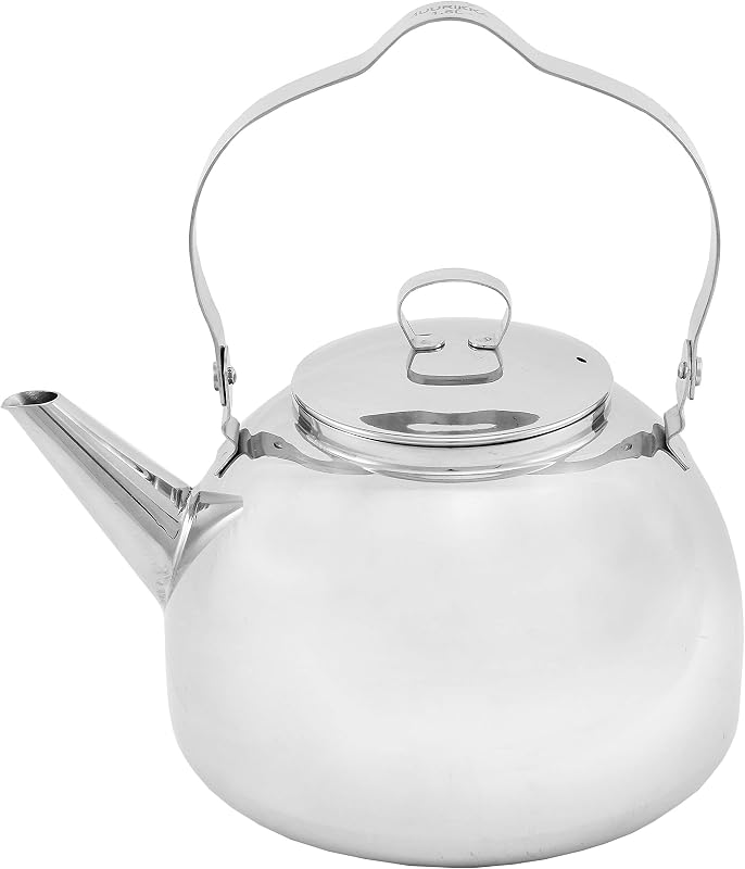 Hervidor camping 1.5L con mango para colgar