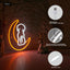 Letrero neón perro luces LED decoración pared niños