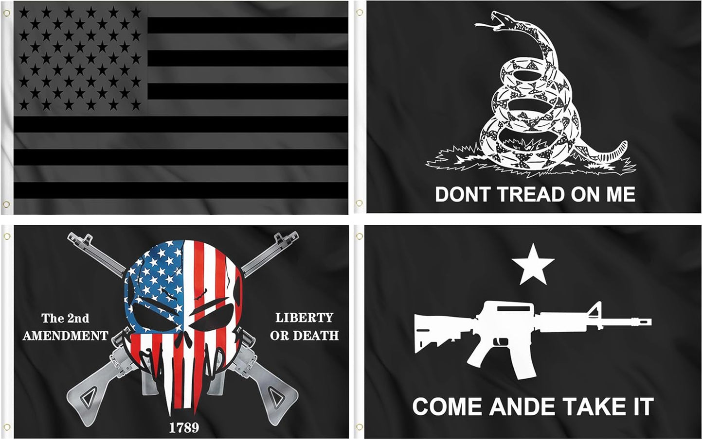 Bandera USA 3x5ft Gadsden Don't Tread On Me poliéster