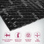 Alfombrilla insonorizante automotriz de butilo 50mil 5ft2