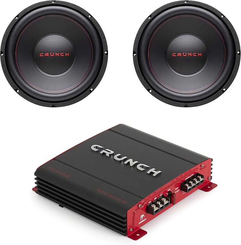 Altavoz subwoofer auto 12" 800W 4ohm 2canal clase A/B