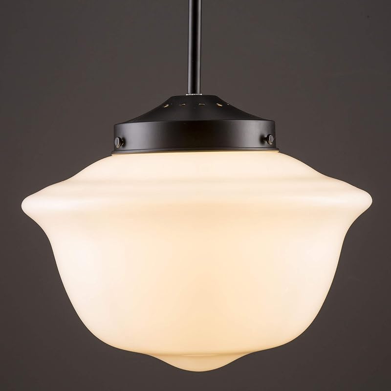 Lámpara colgante cristal estilo vintage negro mate