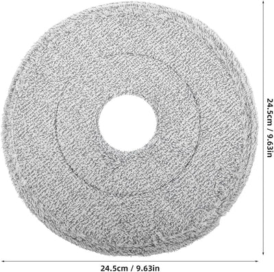 3 Pzas Cabezales Fregona Microfibra para Pisos Madera y Mármol
