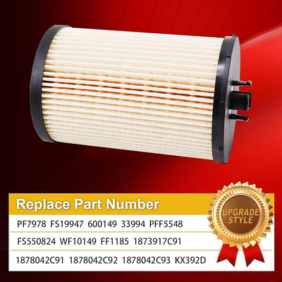 Filtro combustible repuesto comp HC Trucks 4 PCS
