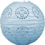 Linternas encaje azul claro set 3 decoración colgante baby shower