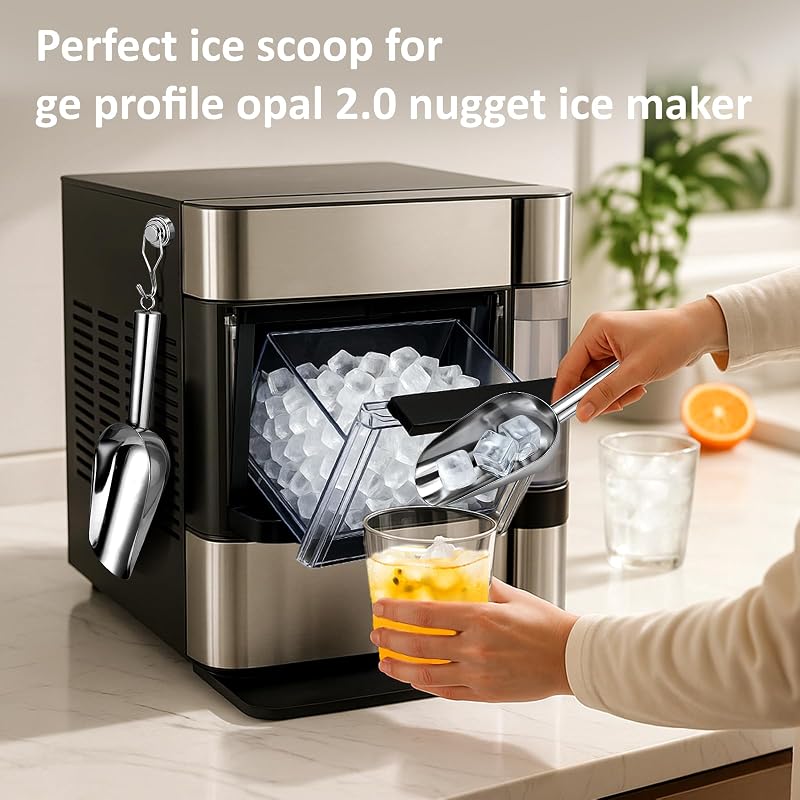 Cuchara hielo acero inox soporte magnético para Ge Profile Opal