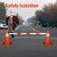 12 Barras Cono Tráfico 4-7.2ft Expandibles Seguridad