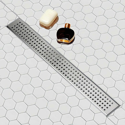 Desagüe ducha lineal 36pulg acero inox cepillado