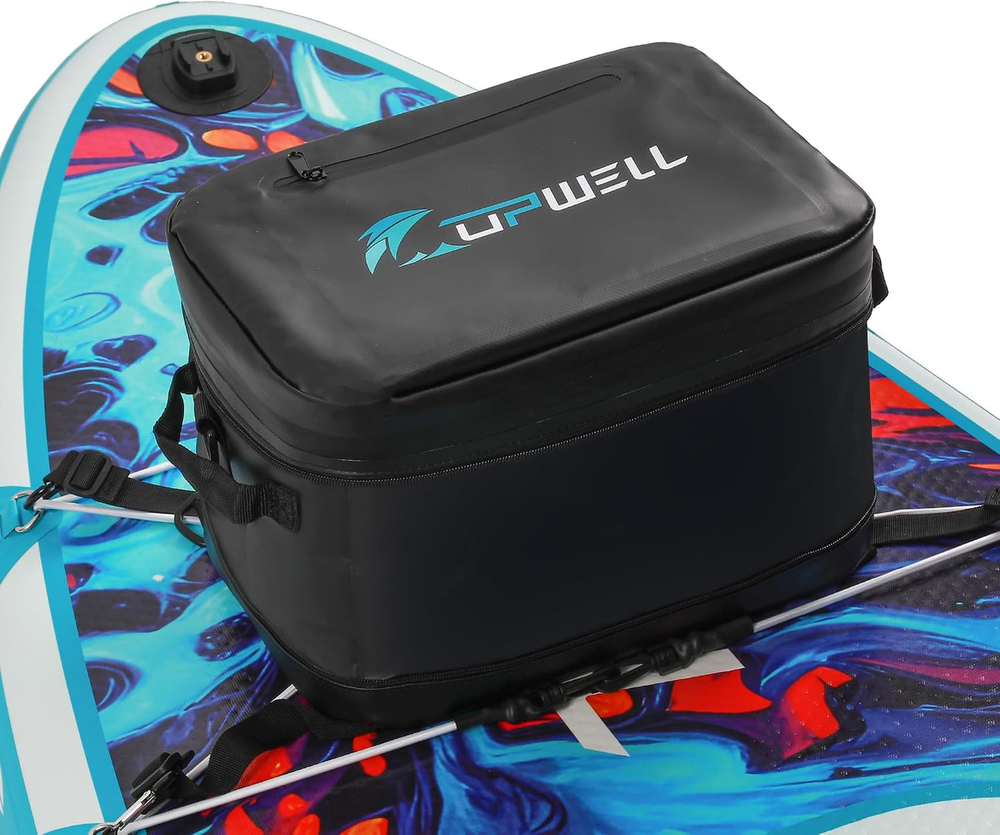 Bolsa enfriadora SUP con cremallera TPU y PVC para remo